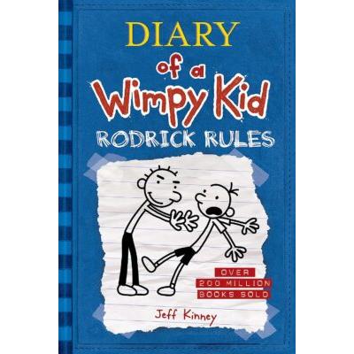 Diary of a Wimpy Kid #2: Rodrick Rules (Hardcover) - Jeff Kinney