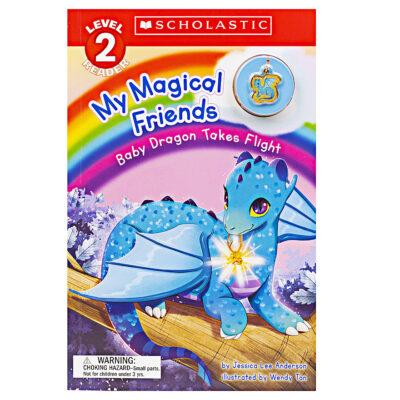 My Magical Friends: Baby Dragon Takes Flight (paperback) - by Jessica Lee Anderson
