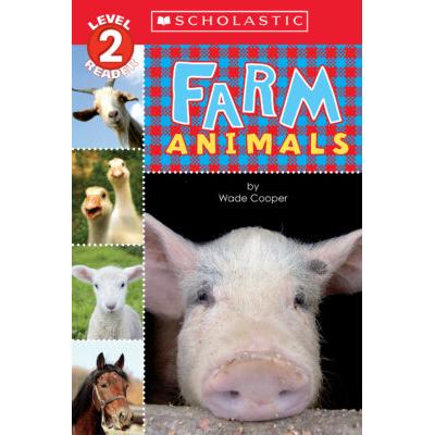 Scholastic Reader Level 2: Farm Animals (paperback) - by Wade Cooper