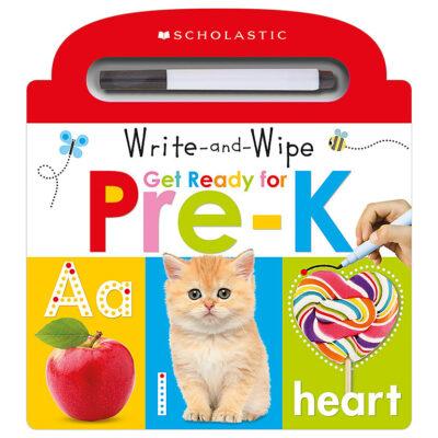 Scholastic Early Learners: Write and Wipe Get Ready for Pre-K