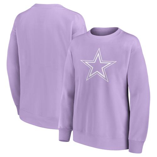 Dallas Cowboys Mono Logo Graphic Oversized Crew Sweatshirt - Womens