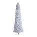 12ft. Slim White Artificial Christmas Tree with 3235 Bendable Branches - Nearly Natural T4503