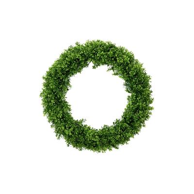20in. Artificial Boxwood Wreath - Nearly Natural W1327