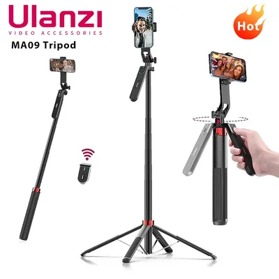 Ulanzi-Trépied perche à selfie MA09 avec télécommande support de rotule Guardian téléphone pour