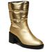 Franco Sarto Snow - Womens 6.5 Gold Boot Medium