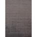 Gray & Brown Striped Gabbeh Indian Area Rug Handmade Wool Carpet - 8'2"x 9'6"