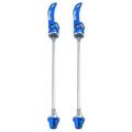 1 Pair Hub Quick Release Skewers Mountain Bike Quick Release Tool Professional Care Tool Road Bike Accessories for Bike Use (Blue)