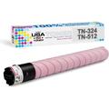MADE IN USA TONER Compatible Replacement for Konica Minolta TN324 TN512 bizhub C258 c308 c368 c454 c554 C454e C554e MAGENTA
