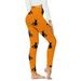 NEGJ Halloween Print Collection High Waist Women Leggings Compression Pants For Yoga Running Daily Fitness Yoga Pant And Top Set Heart Print Yoga Pants Yoga Pants Butt Lifters Womens Loose Yoga Pants