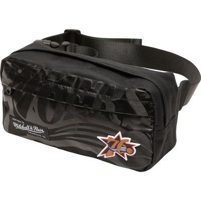 Mitchell & Ness Philadelphia 76ers Hardwood Classics Gürteltasche für Damen in Schwarz Image