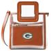 Women's STAUD Green Bay Packers Clear Mini Shirley Bag