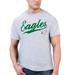 Men's Starter Gray Philadelphia Eagles Retro Graphic T-Shirt