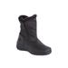 Wide Width Women's Rikki Waterproof Boot by TOTES in Black (Size 8 W)