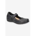 Women's Archer Casual Flat by Easy Street in Navy (Size 8 1/2 M)