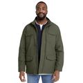 Men's Big & Tall Johnny Bigg Wilson Utility Jacket by Johnny Bigg in Olive (Size 2XL)