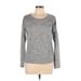 Forever 21 Long Sleeve T-Shirt: Gray Tops - Women's Size Large