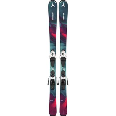 ATOMIC Kinder All-Mountain Ski MAVEN GIRL 130-150 + L 6 GW Ka, Größe 140 in Grau