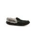 Women's Aussie Moc Slippers by LAMO in Black (Size 9 M)