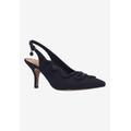 Wide Width Women's Fedosia Pump by J. Renee in Black (Size 12 W)