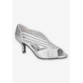 Women's Oceana Pump by Easy Street in Silver Metallic (Size 10 M)