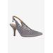 Wide Width Women's Vanani Pump by J. Renee in Pewter (Size 7 1/2 W)