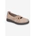Women's Inga Casual Flat by Easy Street in Taupe Matte (Size 8 M)
