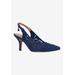 Wide Width Women's Vanani Pump by J. Renee in Navy (Size 9 W)