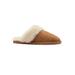 Women's Doubleface Sheepskin Slippers by LAMO in Chestnut (Size 7 M)