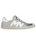 Skechers Women's Mark Nason: New Wave Cup - The Rally Sneaker | Size 8.0 | Silver | Textile/Leather/Synthetic