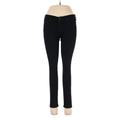 Rag & Bone/JEAN Jeans - Mid/Reg Rise Skinny Leg Denim: Black Bottoms - Women's Size 28 - Black Wash