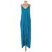 Love Stitch Casual Dress: Blue Dresses - Women's Size Small