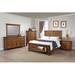 Williston Forge Rosalie Storage Bedroom Set 4 Pieces in Brown | 57.25 H x 81 W x 44 D in | Wayfair 21E6372458B04DE1A630CA0BE228EAE5