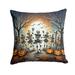 The Holiday Aisle® Jannatul Other/No Pattern Indoor/Outdoor Throw Pillow Polyester/Polyfill blend | 18 H x 18 W x 4 D in | Wayfair