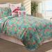 Isla Tropics Cotton Quilt Set - Reversible and Machine Washable