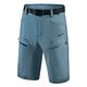 Black Crevice Herren Trekking Shorts, Blue Mirage/Steel Blue, L
