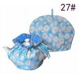 Delicate Floral Teapot Insulation Cover Keep Warm Tea Pot Anti-dirt Cover for Home