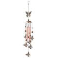 Meuva Wind Chimes For Outside Butterfly Wind Chime Deep Tone With Metal Pipe&Hanging Wind Chimes Large Deep Garden Balls Outdoor with Stand Hummingbird Solar Wind Chimes for outside Hanging