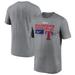 Men's Nike Heather Charcoal Texas Rangers 2023 Postseason Legend Performance T-Shirt