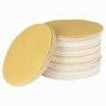 munirater 100Pcs Hook and Loop Sanding Discs 6 Inch NO-Hole 60-Grit Sandpaper Sanding Discs Hook and Loop Backing Sandpaper Aluminum Oxide Round Sandpaper for Polishing Accessories