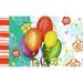 Birthday Bash 18 x 30 Decorative Party Balloon Floor Mat Doormat