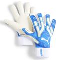 Torwarthandschuhe PUMA "ULTRA Ultimate Hybrid Erwachsene" Gr. 7, blau (ultra blue white) Herren Handschuhe Sporthandschuhe