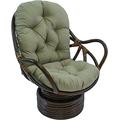 Wicker Egg Chair, Swivel Rocker Chair Cushion, 48" x 24" Hammock Chair Cushions, Thick Nest Back Pillow, Not-Slip, Washable, For Outdoor Patio Garden Swing Chair Cushion Seat Pads 5.3 ( Color : Khaki