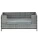 Tucker Murphy Pet™ Bella Esprit Pet Bed Polyester/Wicker in Gray | 17 H x 39 W x 27 D in | Wayfair 250BFBFD754445B9B4701A0DC1B2433E