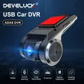 Develuck-Caméra DVR USB ADAS pour voiture lecteur DVD Android Dash Cam Full HD navigation