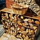 LOG STORAGE UNIT - Fire Wood / Log Store / Timber / Wood Burner Bbq Fire pit