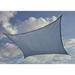 Jiarui 25757 Outdoor Heavyweight Square Sun Shade 12 x 12 Sea Blue