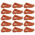 Uxcell Plant Pot Feet 36 Pack Triangle Invisible Flower Pot Risers for Indoor and Outdoor Plant Pots Terracotta