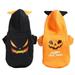 Mairbeon Autumn Winter Pumpkin Design Costume Dog Cat Halloween Pet Puppy Cosplay Hoodie