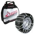 The ROP Shop | Pair of 2 Link Tire Chains & Tensioners For Yamaha Viking with 14x4x6 Tires