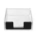 Memo Pad Holder Notepad Container Clear Memo Holder Memo Pad Dispenser Paperclip Holder